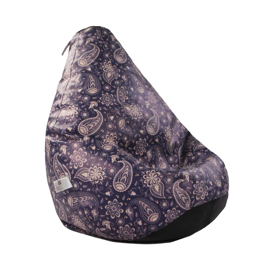 Orka Digital Printed Soaring Decorative XXXL Bean Bag Filled With Beans